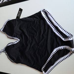 Tempt me womens one piece bikini large